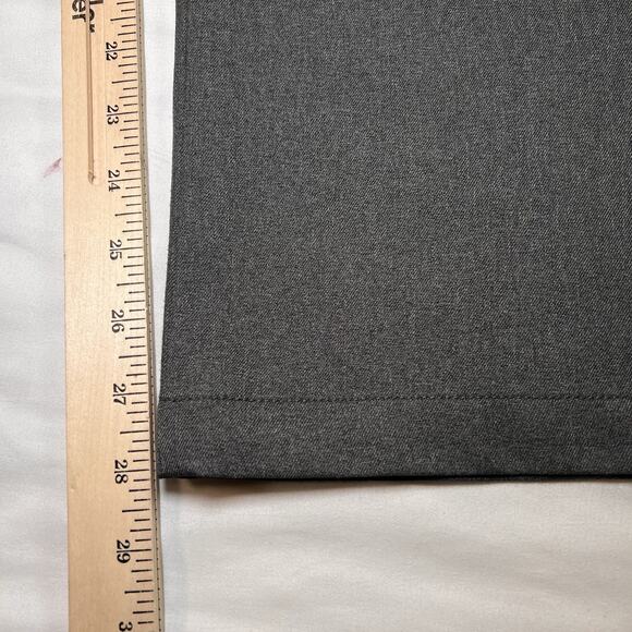 Bluffworks Gramercy Pants Men’s Size 34x30 Gray Regular Fit Flat Front Straight - Picture 6 of 15